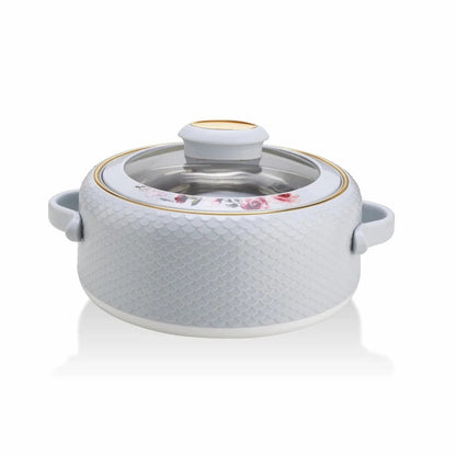 Nayasa Coral Glass Lid Insulated Casserole 1500ml