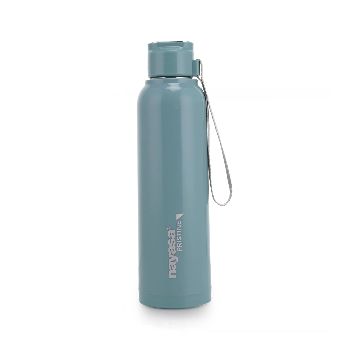 Nayasa Pristine Water Bottle 520ml BPA-Free Plastic with Steel Inner