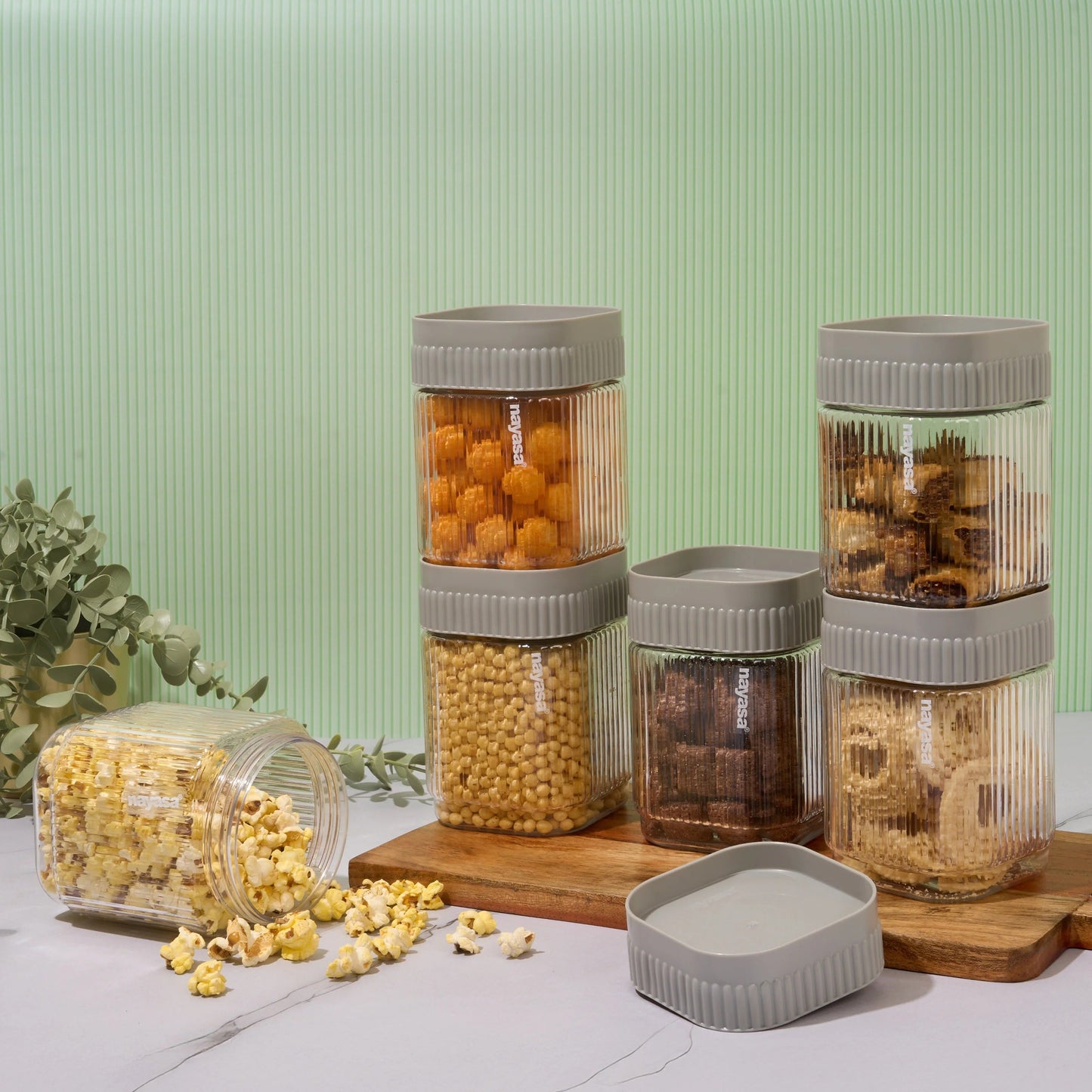 Nayasa Refresh Airtight Food Storage Container Set of 6