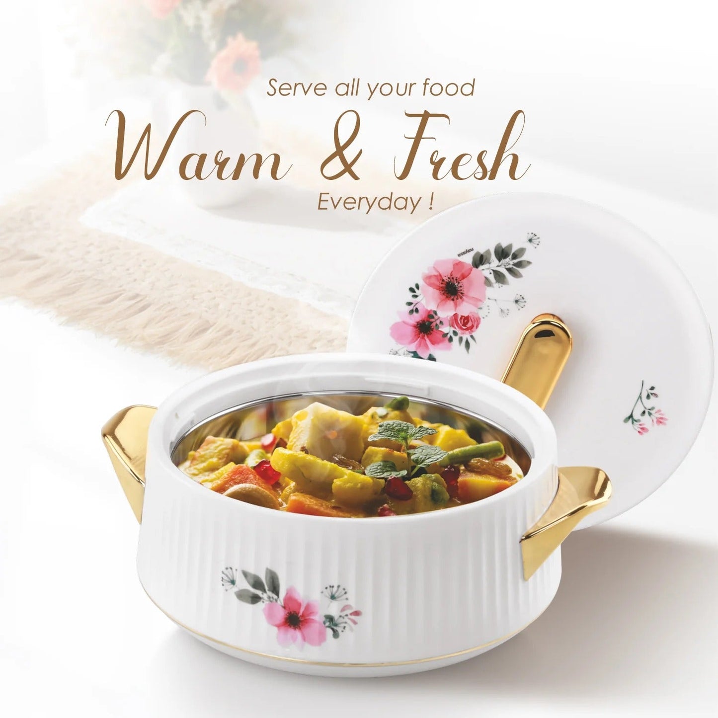 Nayasa Essenza Insulated Casserole 1500ml