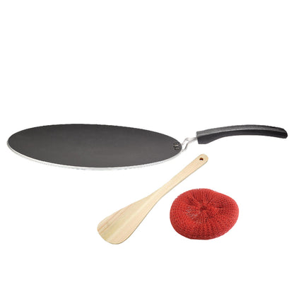 Premier Supreme Non Stick Aluminium Concave Tawa, 28cm - 585 gms