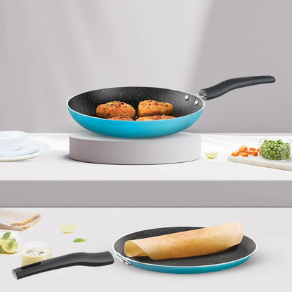 Festive Glory Cookware Set - Blue