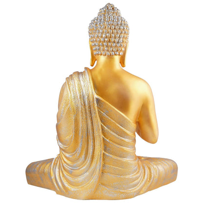 Buddha Idol Statue Showpiece Gift Gifting Item Polystone Home Decor Decoration