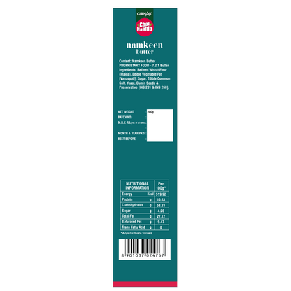 Girnar Chai Nashta - Namkeen Butter
