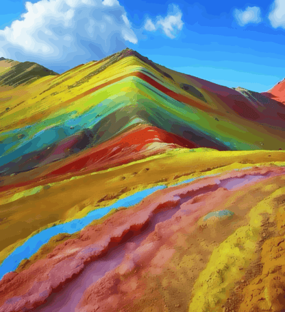 Coloring Mountains