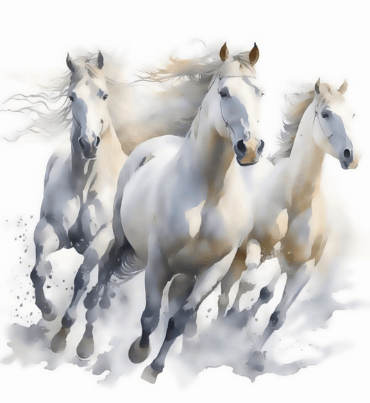 Trio Horses Lucky