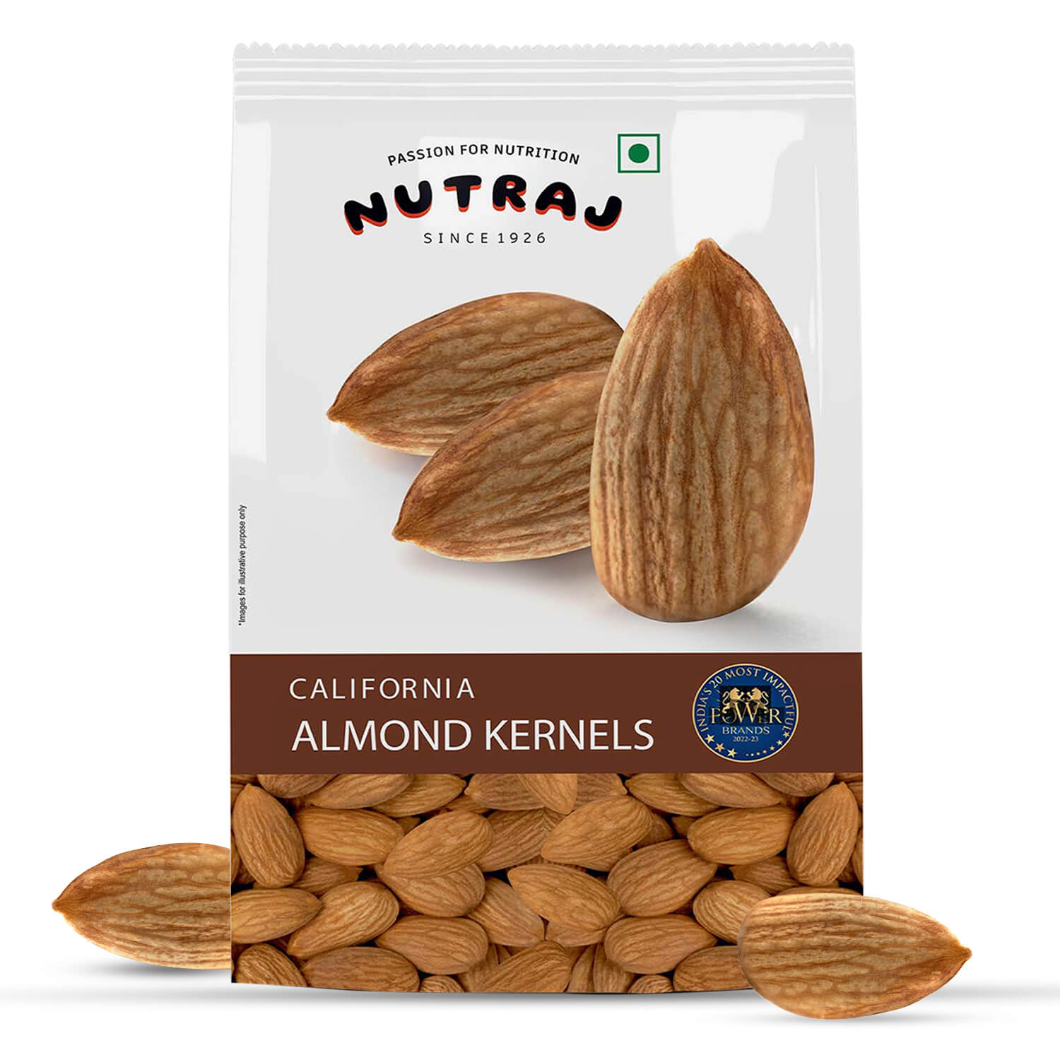 Nutraj Premium California Almonds Badam - 1 kg - Veehacart