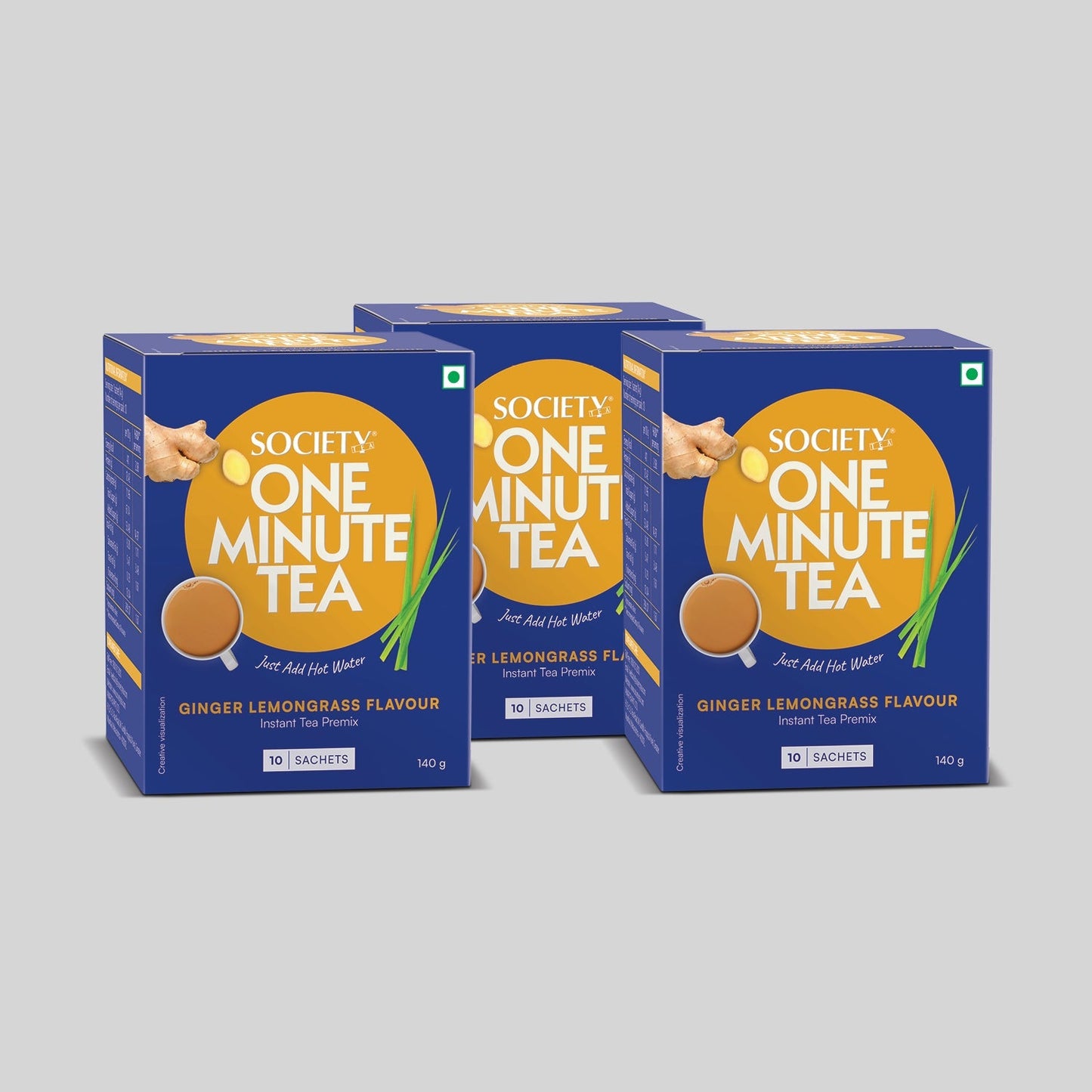 OMT Ginger Lemongrass Premix - Pack of 3