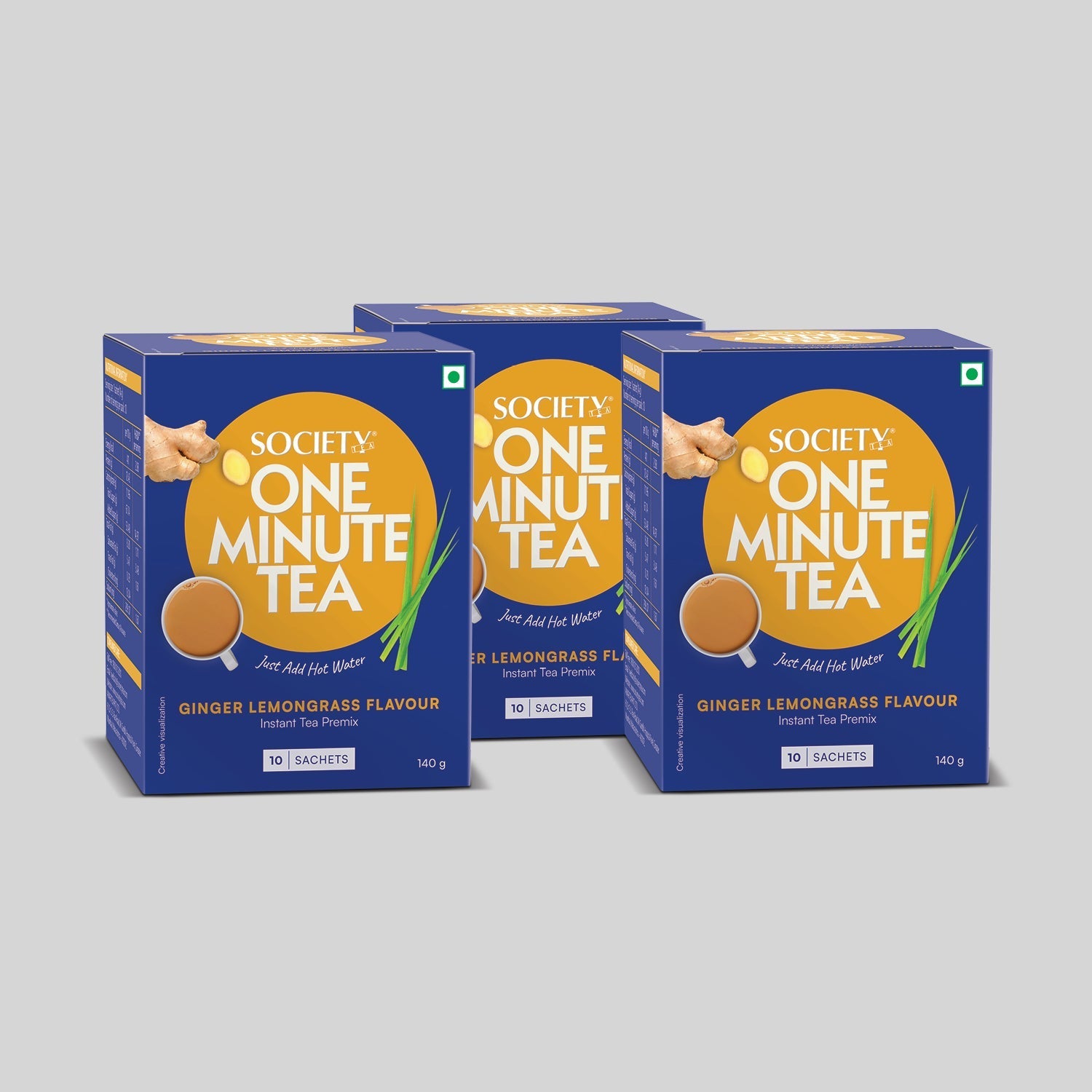 OMT Ginger Lemongrass Premix - Pack of 3