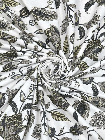 100% Pure Cotton Traditional Printed Bedsheet for Double Bed King Size Bedsheet with 2 Pillow Covers