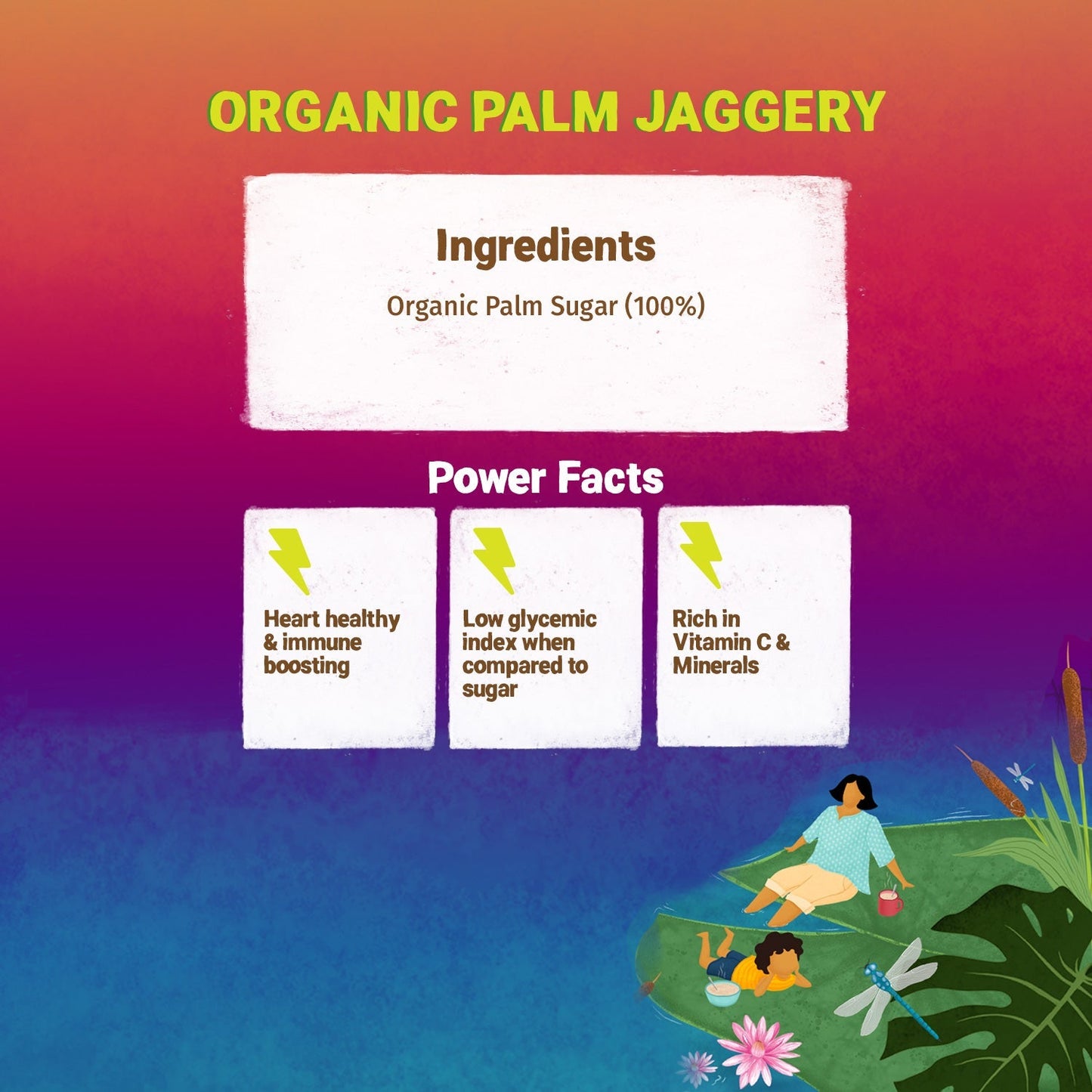 Palm Jaggery Powder | Best Karupatti | Black Jaggery | 300g