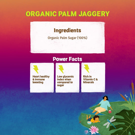 Palm Jaggery Powder | Best Karupatti | Black Jaggery | 300g