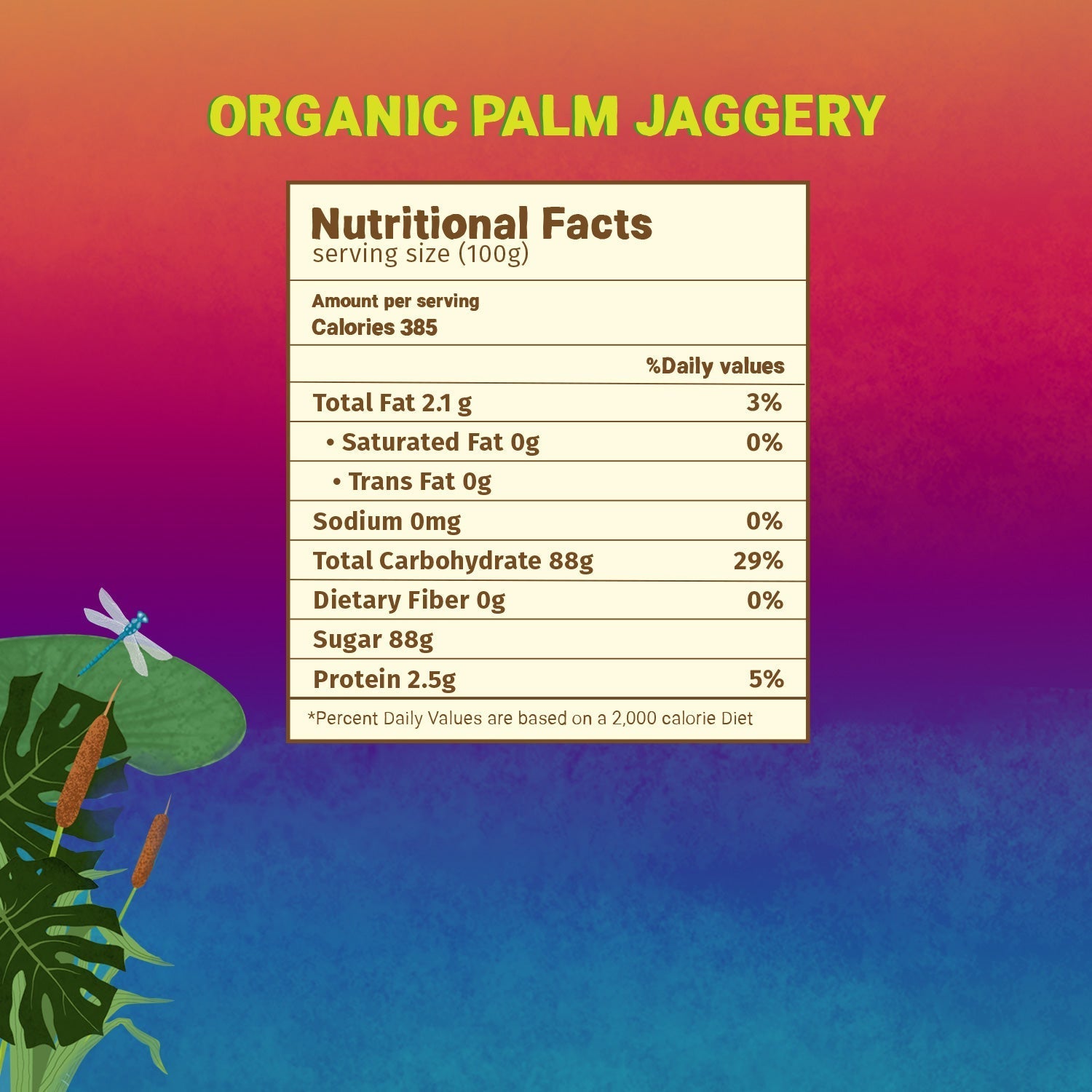 Palm Jaggery Powder | Best Karupatti | Black Jaggery | 300g