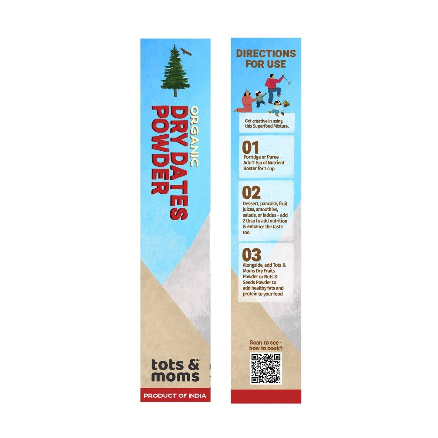 Dry Dates Powder - Pack of 3