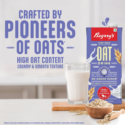 Bagrry's Plant Based Oats Drink - 1 Liter