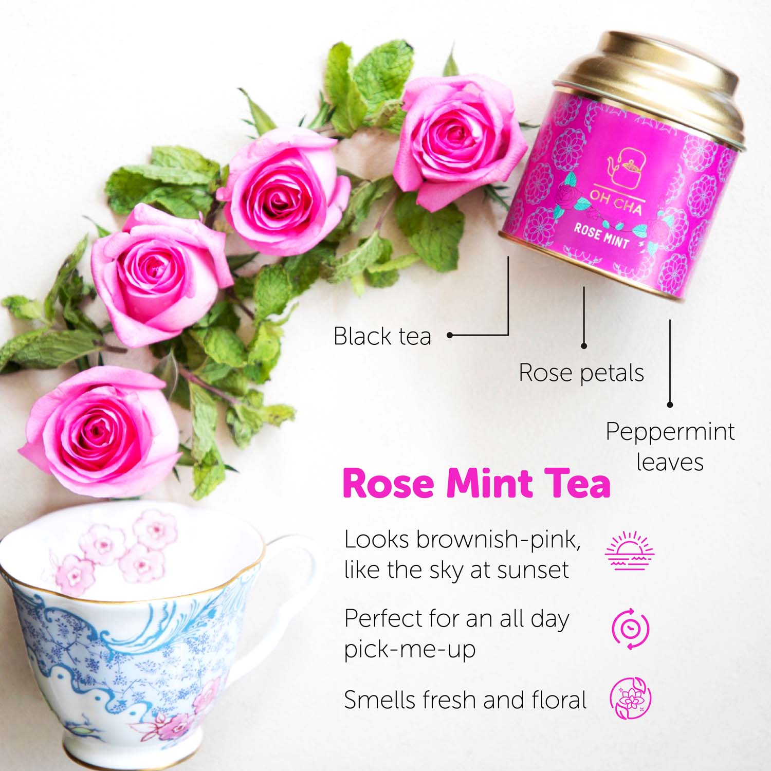 Rose Mint Tea