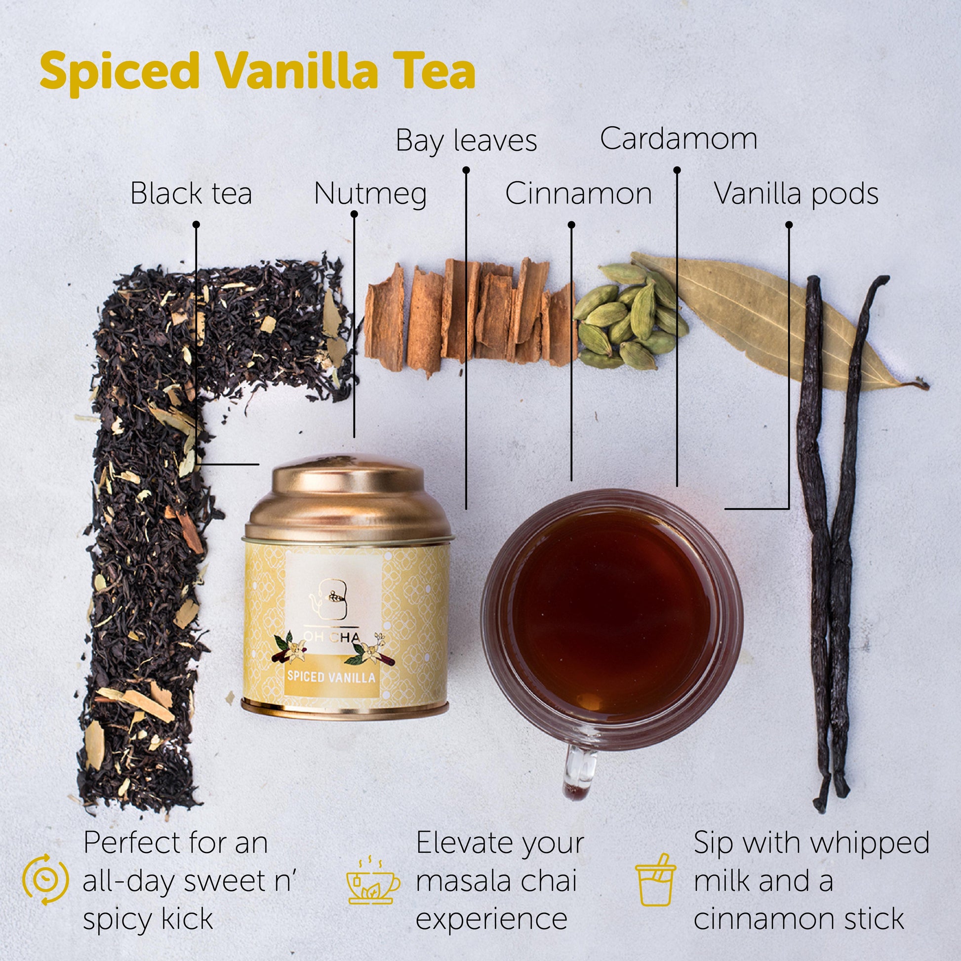 Spiced Vanilla Tea