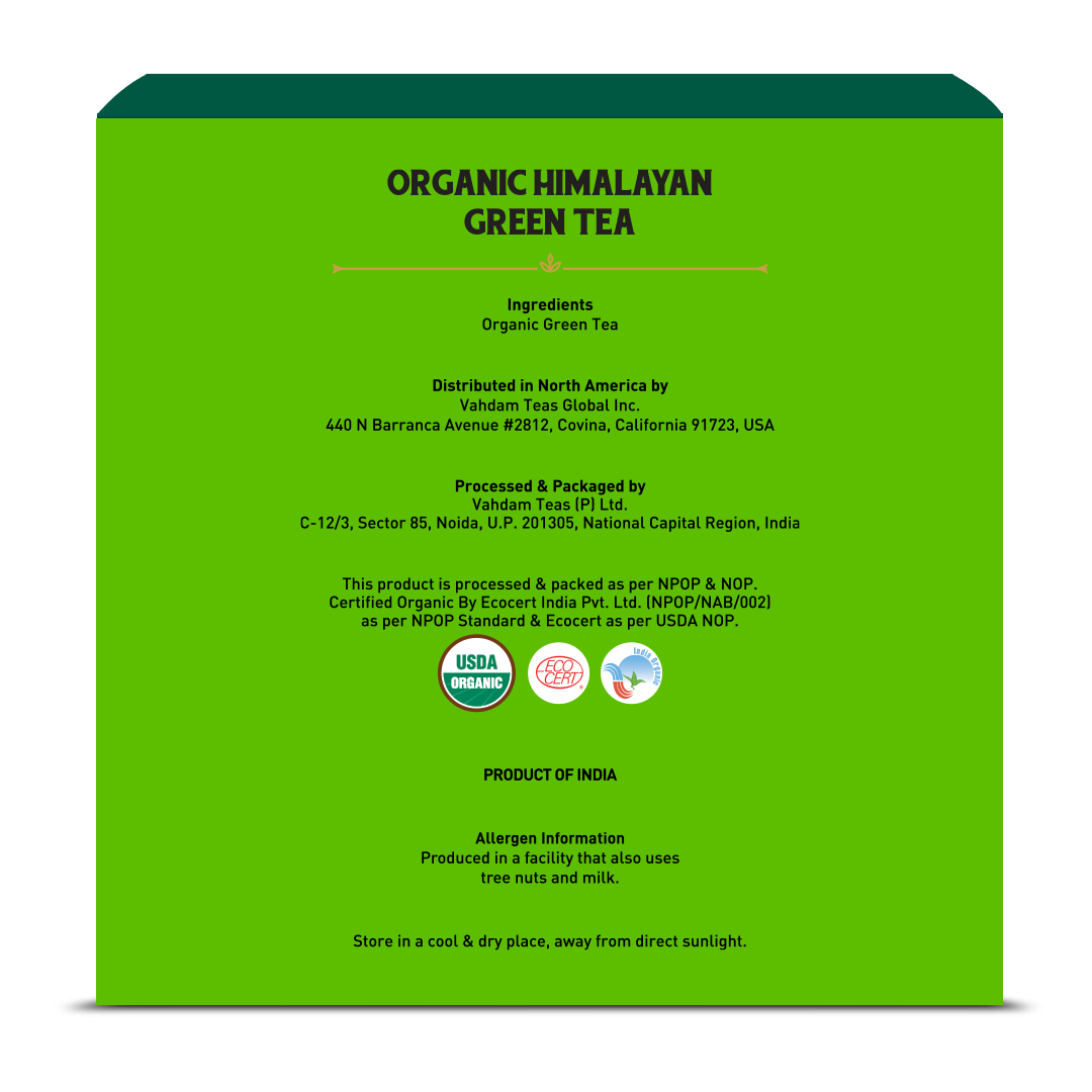 Himalayan Green Tea, 15 Count