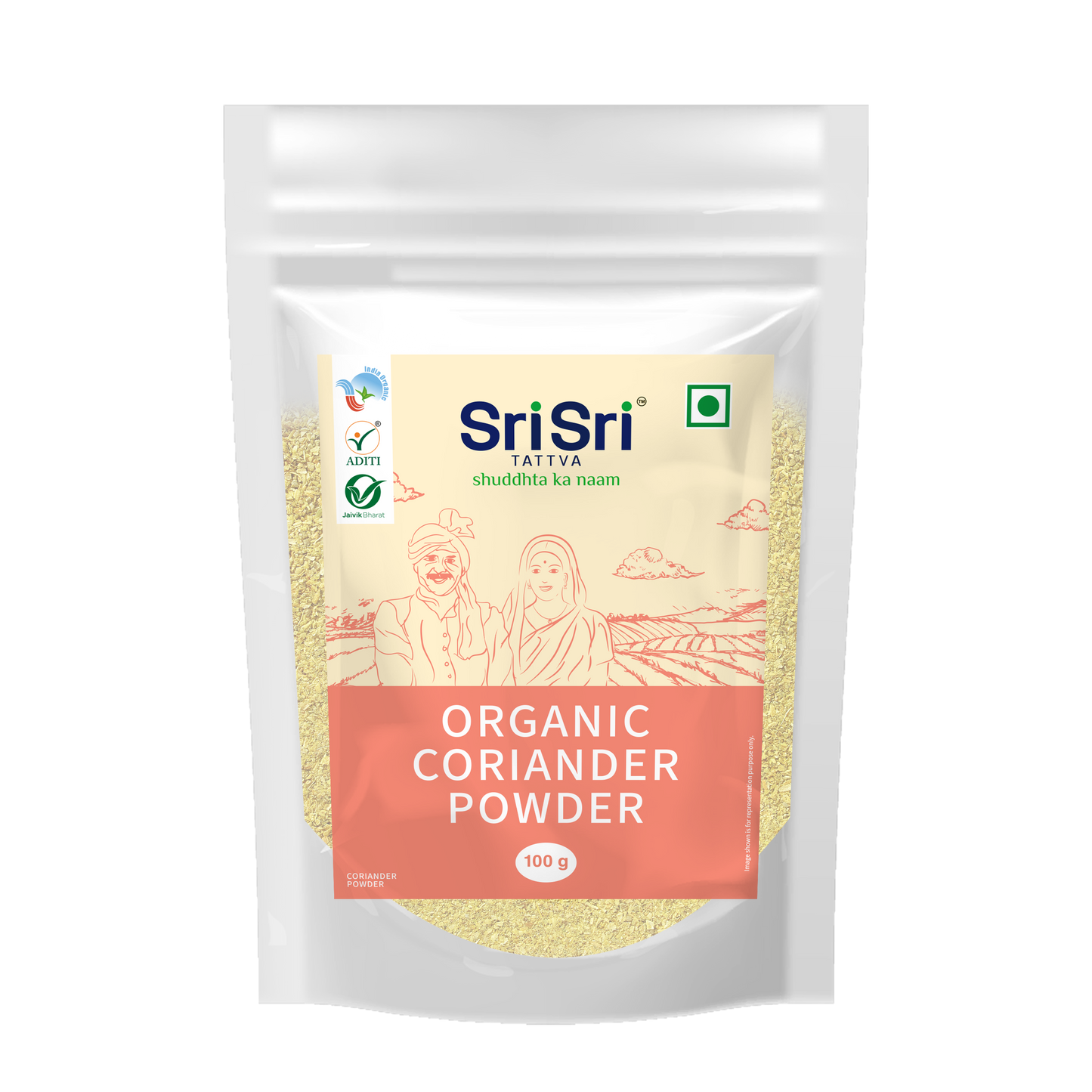 Organic Coriander Powder (Dhania), 100 g