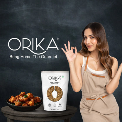 Orika's 'Double Parrot' Coriander Whole, 100g