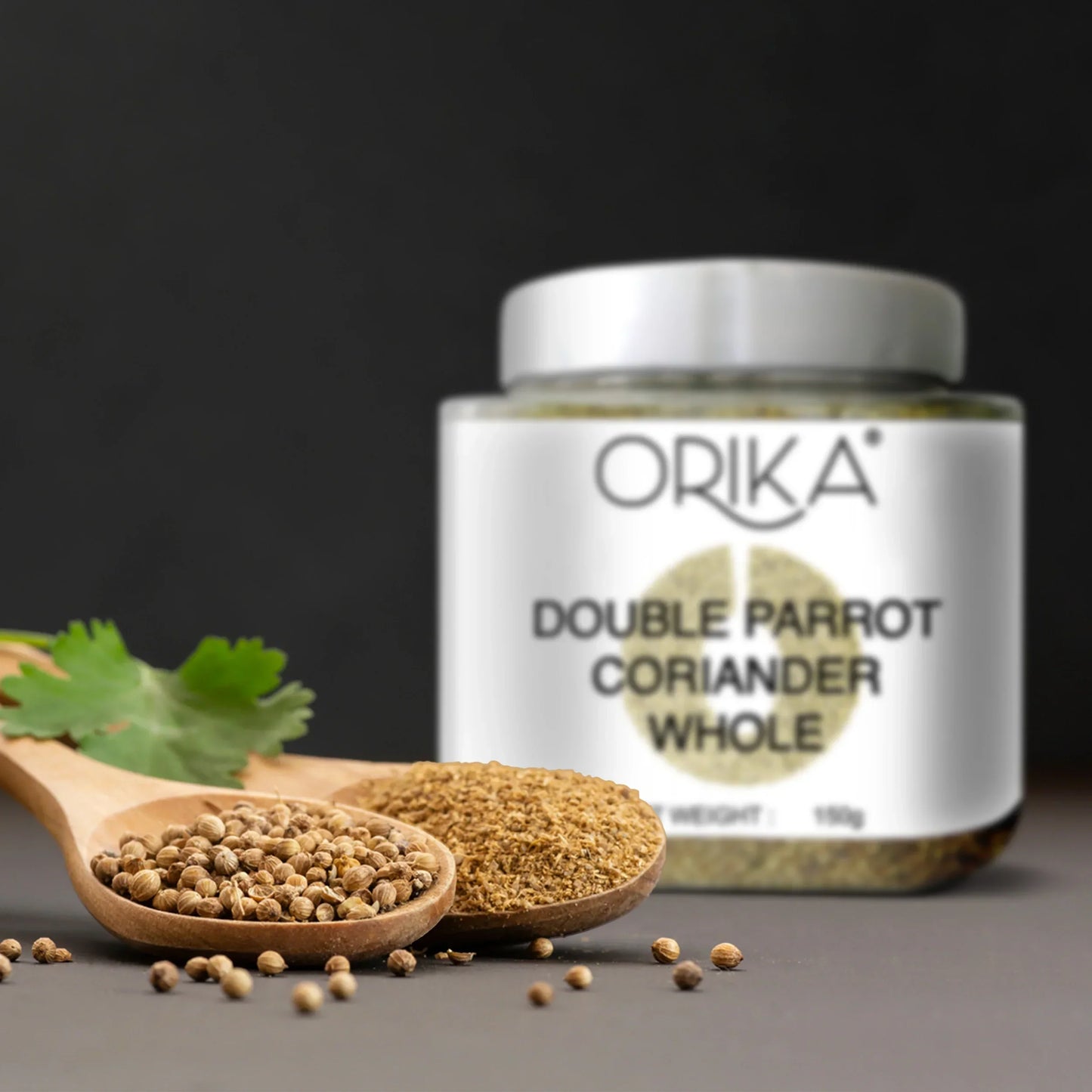 Orika Double Parrot Coriander Whole, 150gm