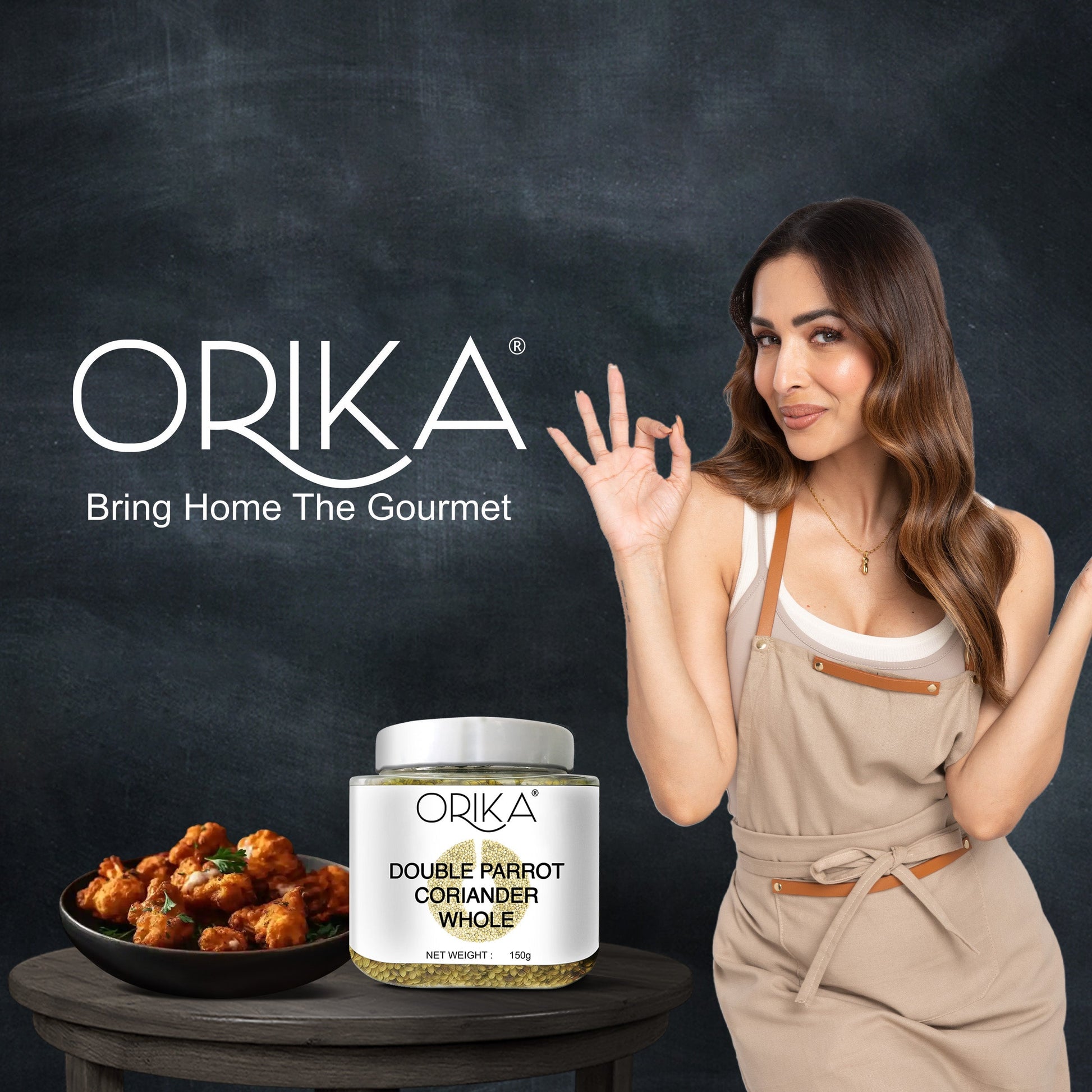 Orika Double Parrot Coriander Whole, 150gm