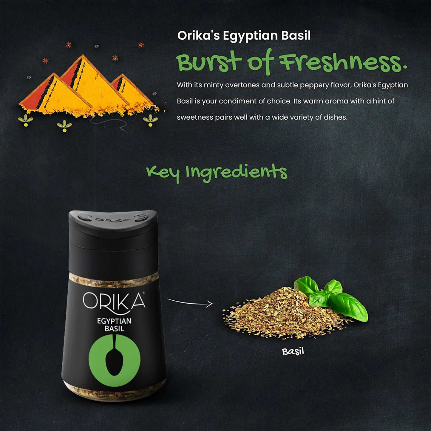 Orika Egyptian Basil, 18gm