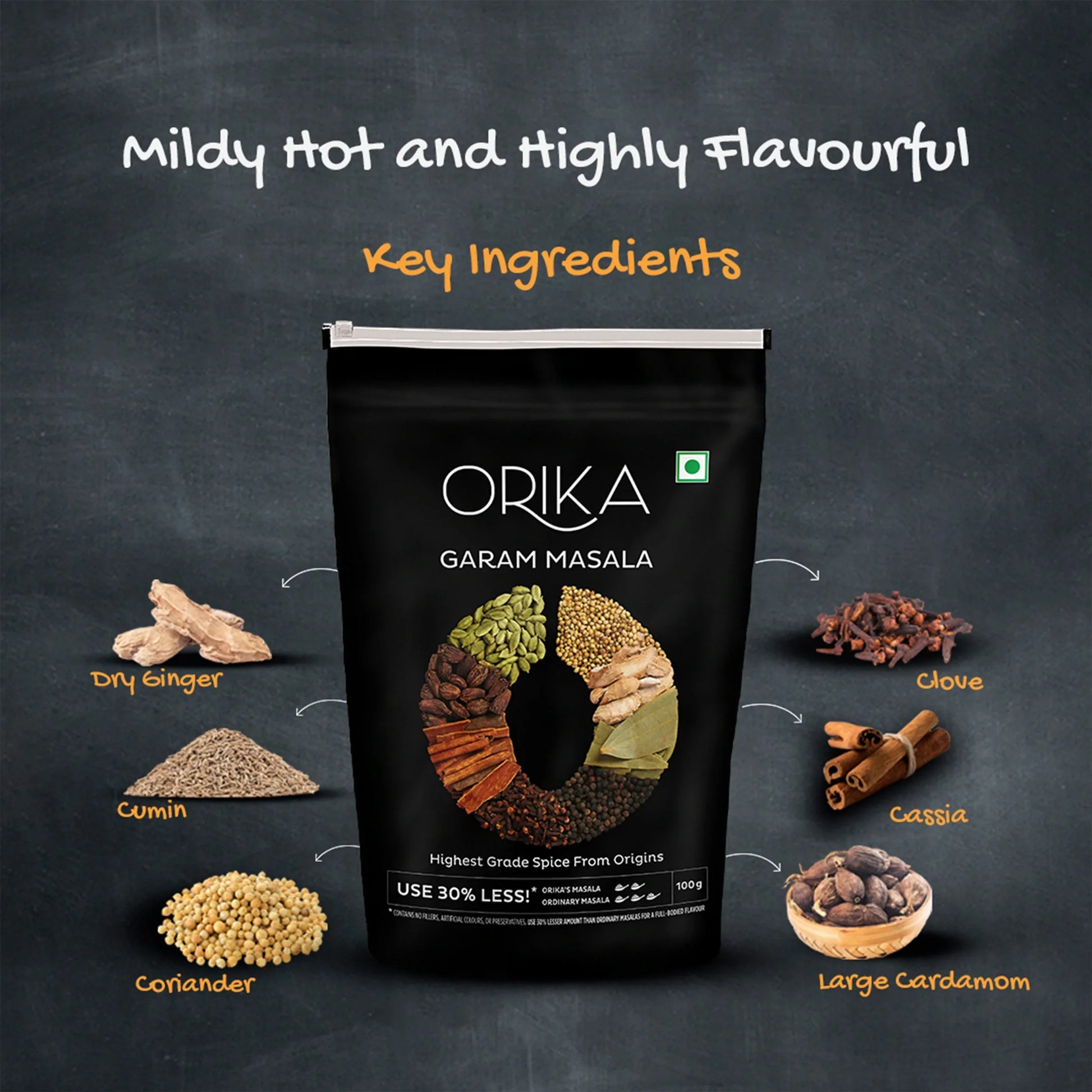 Orika Garam Masala, 100gm