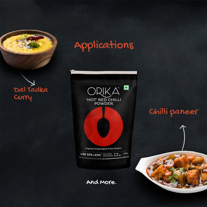 Orika Hot Red Chilli Powder (100 gm, 200gm, 500gm)