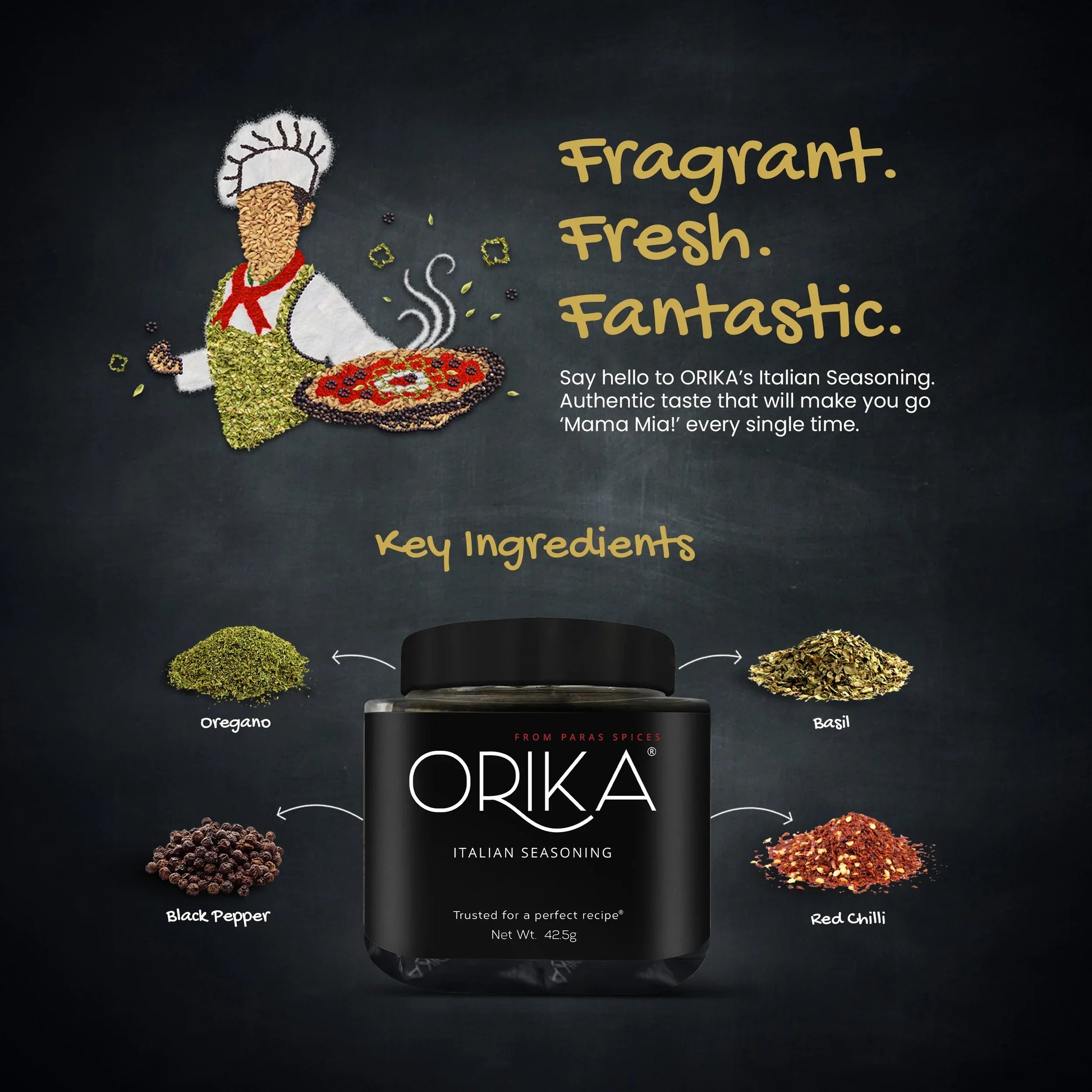 Orika Italian Seasoning, 40gm