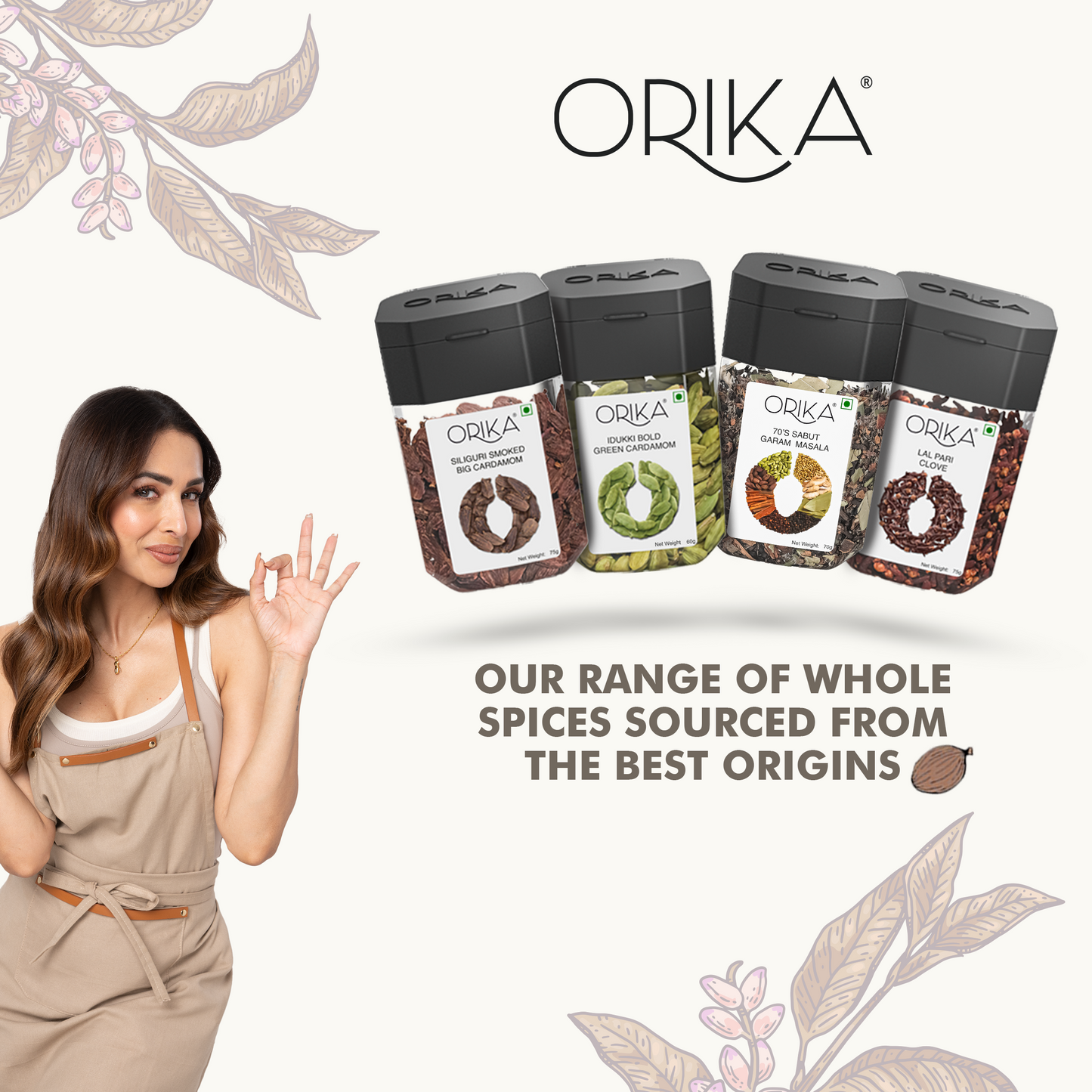 Orika's Siliguri Smoked Big Cardamom,75g
