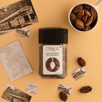Orika's Siliguri Smoked Big Cardamom,75g