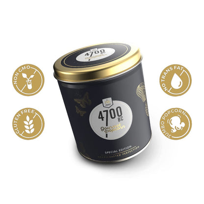 Mocha Walnut Chocolate Popcorn, Tin, 125g