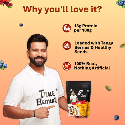 RS By True Elements Muesli Berry Crunch 400g