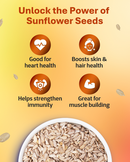 Raw Sunflower Seeds - 250gm