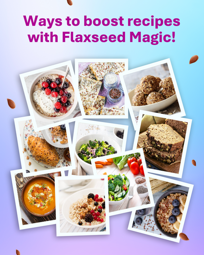 Raw Flax Seeds - Rich in Fibre (25.8g Protein)