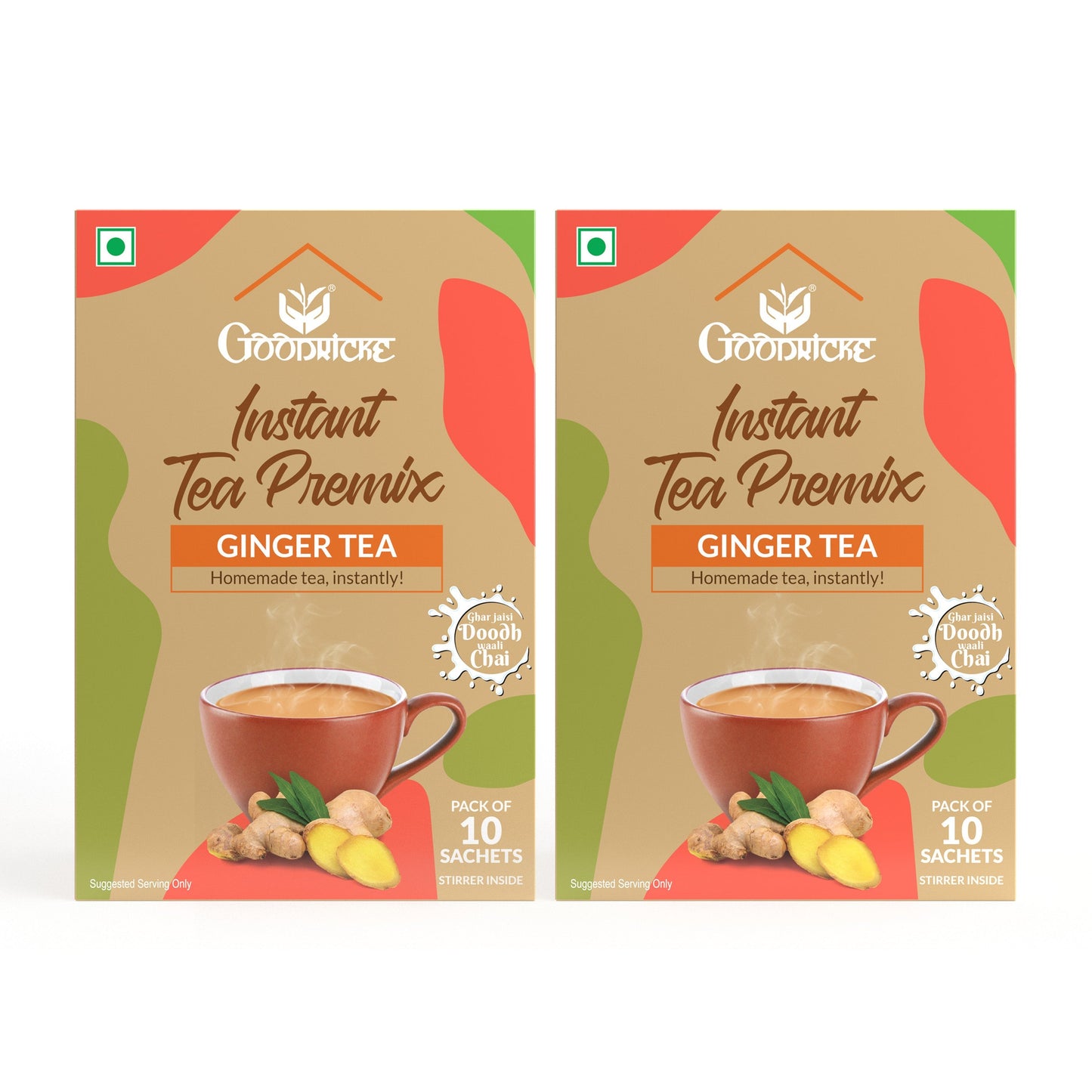 Instant Tea Premix – Ginger Tea (Pack of 2)