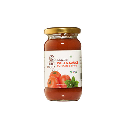 Organic Tomato Basil Sauce-190g