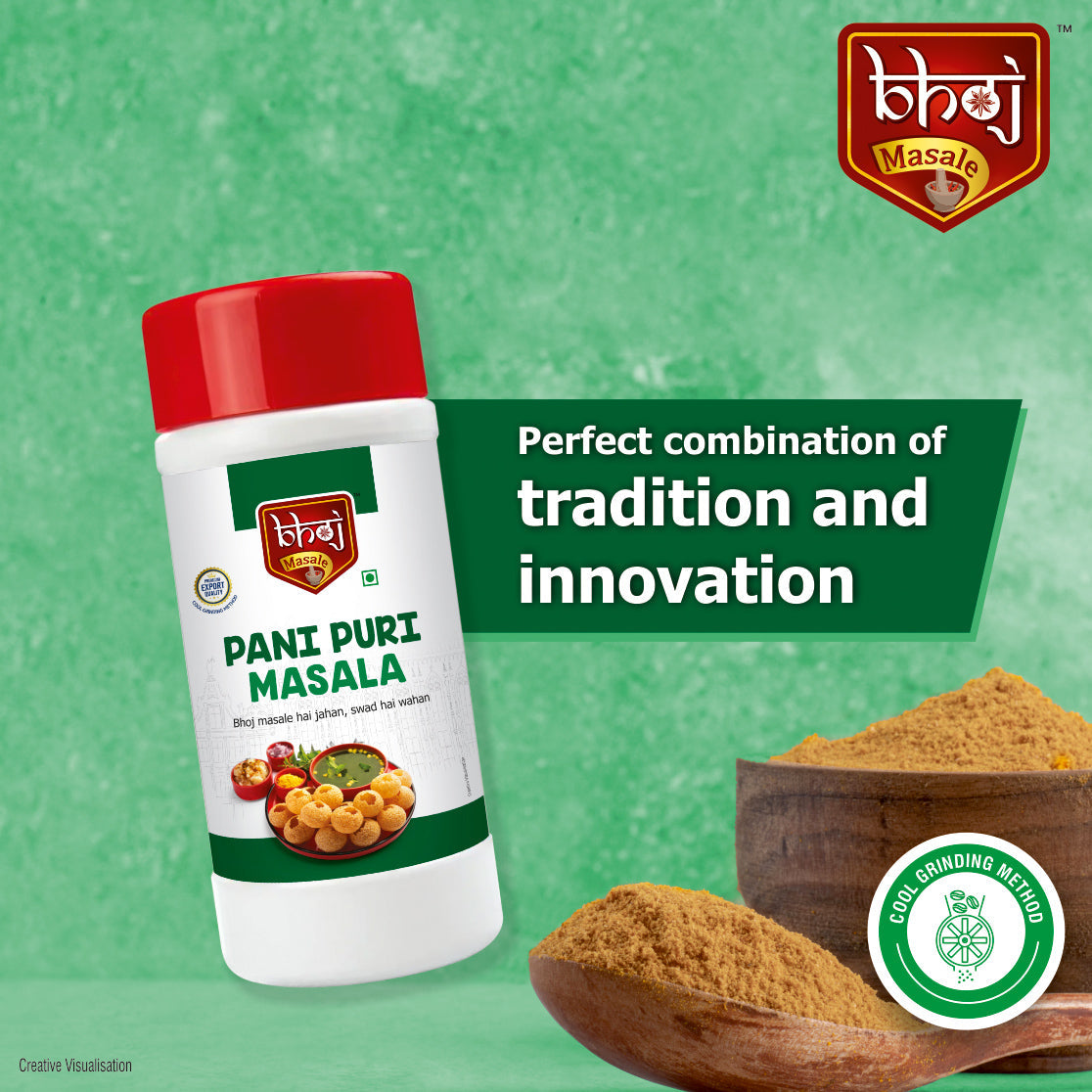 Pani Puri Masala Combo 1000g ( Pack of 2 x 450g net Each )