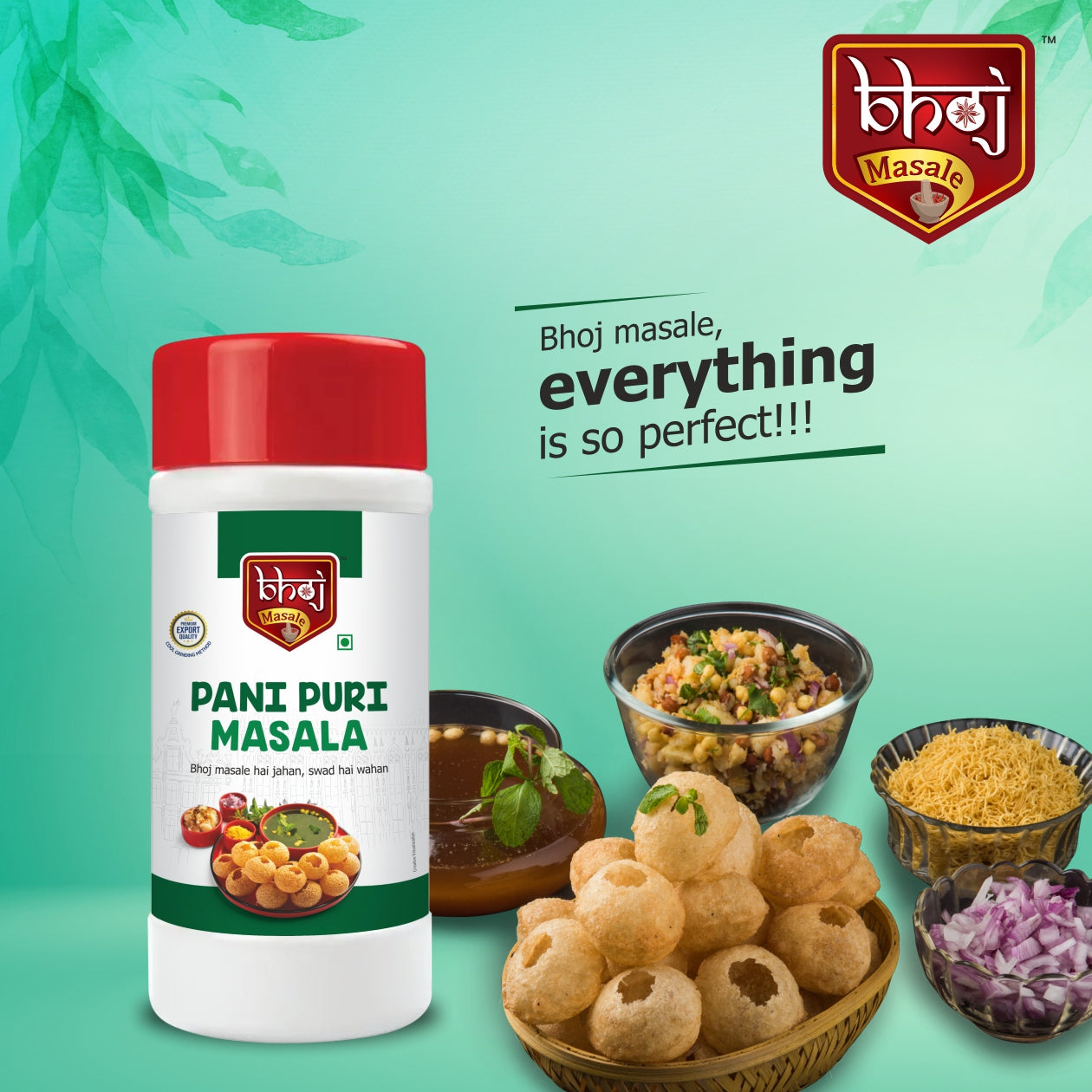 Pani Puri Masala - PET JAR 500g (Net 450g)