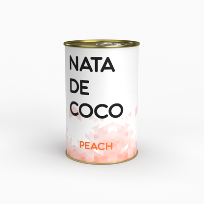 Peach Nata De Coco - 400 gms