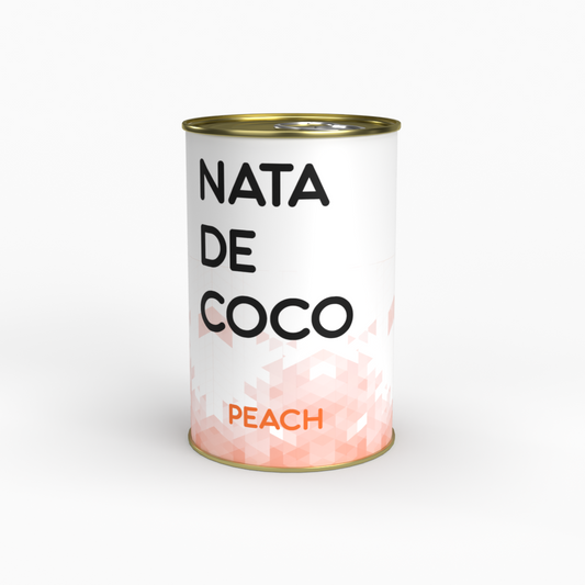 Peach Nata De Coco - 400 gms