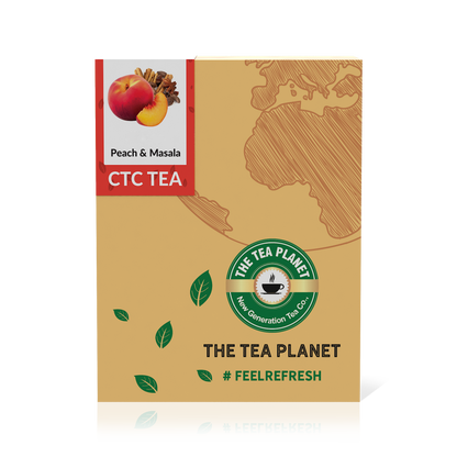 Peach & Masala Flavored CTC Tea