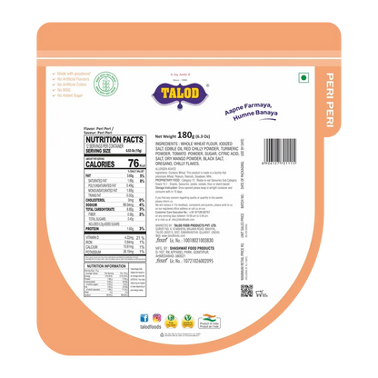 Peri Peri Khakhra – Healthy & Tasty, 180g