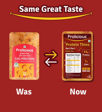 Peri Peri Protein Thins | 50g