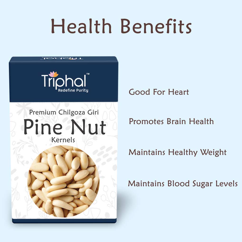 Triphal Pine Nut Kernels - Chilgoza Giri