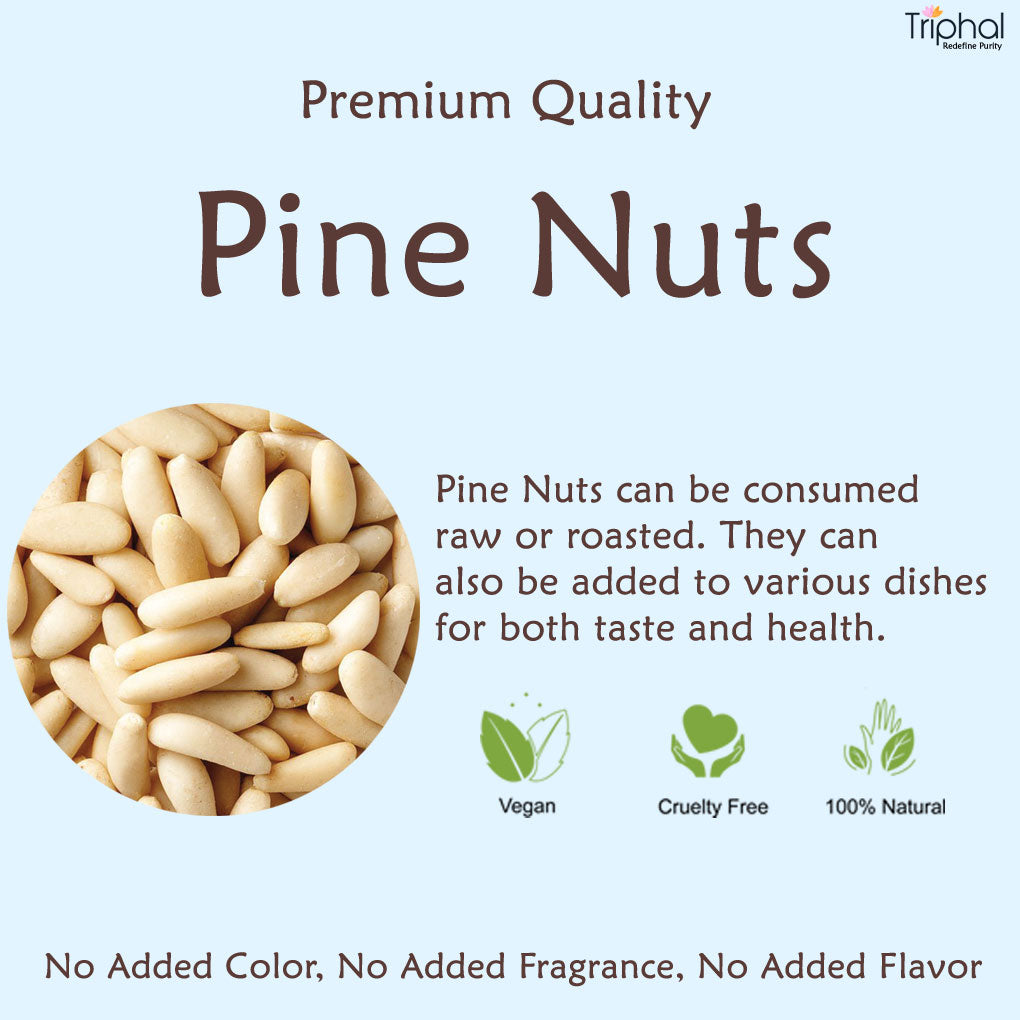 Triphal Pine Nut Kernels - Chilgoza Giri