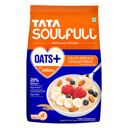 Tata Soulfull Oats+ Millets 900 g + 300 g FREE*