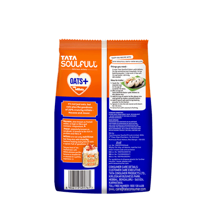 Tata Soulfull Oats+ Millets 900 g + 300 g FREE*