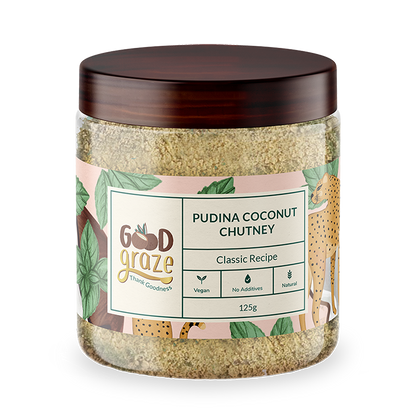 Good Graze Pudina Coconut Chutney Powder - 125gms